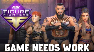 AEW FIGURE FIGHTERS Gameplay Walkthrough | New AEW Mobile Game | AEW Google Play REVIEW