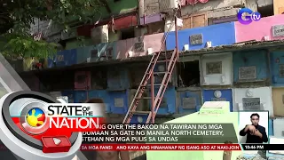 Ginagawang over the bakod na tawiran ng mga ayaw dumaan sa gate ng Manila North Cemetery... | SONA
