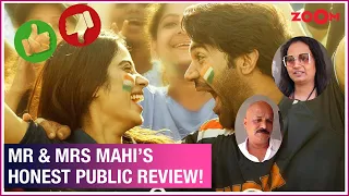 Mr & Mrs Mahi Honest Public Review: Rajkummar Rao & Janhvi Kapoor get MIXED reactions