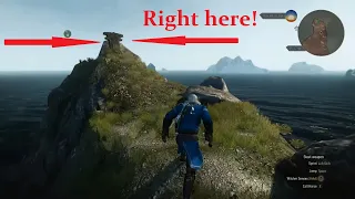 Skellige secret sword and underwater chest