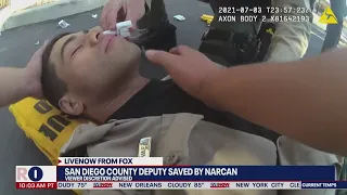 San Diego County deputy saved by Narcan after fentanyl exposure | LiveNOW from FOX