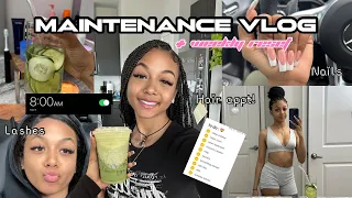 WEEK IN MY LIFE | come with me to my appointments *maintenance vlog + self-care routine* | lexivee