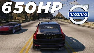 Volvo xc90 650 HP - GTA 5 DRIVE