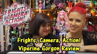 Monster High Viperine Gorgon Frights Camera Action Doll Review