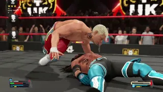 Cody Rhodes vs AJ Styles