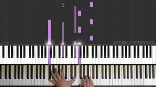 Max Richter - On The Nature Of Daylight Piano Synthesia Cover (Midi/Tutorial)