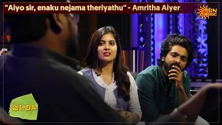 Actress Amritha Aiyer made GV Prakash & director Rajesh wait | Vada Da - Full Show | Sun Music