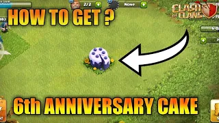 6th Anniversary Cake Remove And See New Cake In Clash Of Clans (Hindi)