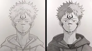 How to Draw Itadori Yuuji - [Jujutsu Kaisen]