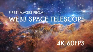 (4K 60fps) First Images from the Webb Space Telescope ANIMATED