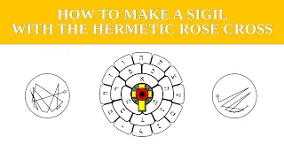Tutorial - How To Make a Sigil With The Hermetic Rose Cross