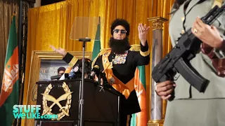 General Aladeen The Dictator Press Conference