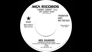 1973 Neil Diamond - “Cherry Cherry” from Hot August Night (mono radio promo 45)