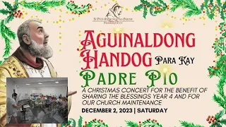 "Aguinaldong Handog para kay Padre Pio"