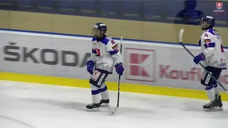 Hlinka Gretzky Cup 2019 Slovakia - Switzerland goal Oleksii Myklukha (7:5)