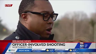 IMPD provides update on officer-involved shooting on the northwest side