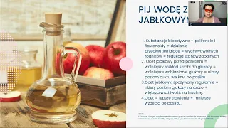 Pij wodę z octem jabłkowym na stabilny poziom cukru we krwi!