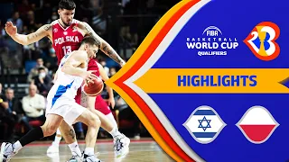 Israel - Poland | Highlights - #FIBAWC 2023 Qualifiers