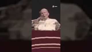 Pope John Paul II's Last Public Appearance