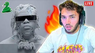 Adin Ross Reacts To Gunna - Thought I Was Playing Ft. 21 Savage (Official Audio)