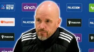 'The WORST DEFEAT! Players DID NOT FOLLOW THE SCRIPT!' | Erik ten Hag | Crystal Palace 4-0 Man Utd