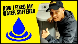 My Water Softener is Full of Water // Troubleshoot and Repair 💧✔