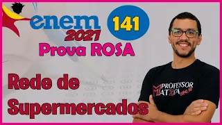 ENEM 2021 | Questão 141 | Caderno Rosa | Resolução Matemática | Média Faturamento Mensal