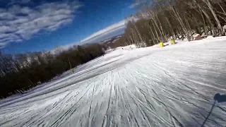 Snowshoe, West Virginia skiing - Jan. 2022.