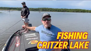 Fun Fishing at Critzer Lake in Kansas