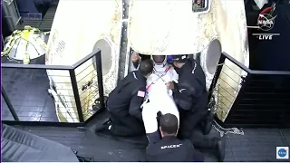 RECAP: 4 astronauts return home in SpaceX Dragon capsule with nighttime splashdown