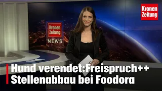 Hund verendet: Freispruch ++ Stellenabbau bei Foodora | krone.tv NEWS