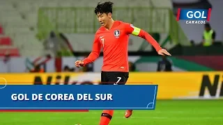 Gol de Corea del Sur, Heung Min Son (1-0) Colombia | Gol Caracol