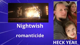 Metal Dad & Daughters First time reaction to Nightwish-Romanticide (another great tune)