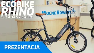 Ecobike Rhino - polski, składany rower elektryczny [prezentacja]