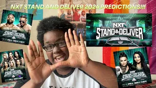 NXT Stand and Deliver 2024 Predictions!!!|ResidenTalk