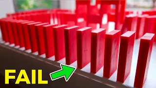 EPIC DOMINO FAIL COMPILATION (Vol. 4)