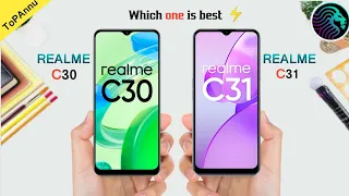 Realme C30 Vs Realme C31 || Full Comparison ⚡ Which one is best