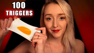 ASMR 100 Triggers In 10 Minutes ✨ No Talking