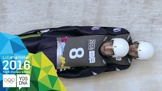 Luge Doubles - Schwarz & Gufler (ITA) win Men's gold | Lillehammer 2016 Youth Olympic Games