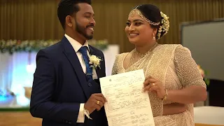 Damithri & malith wedding story