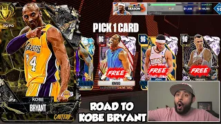 I Opened the Guaranteed Free Player Option Packs for Kobe Bryant Collector Level NBA 2K24 MyTeam