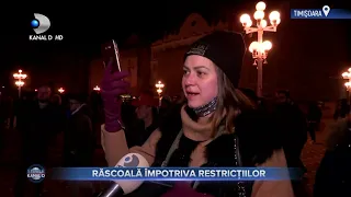 Stirile Kanal D (29.03.2021) - Rascoala de proportii impotriva restrictiilor! | Editie de seara