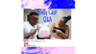 How to: Pregnancy Belly Cast | Q & A (39 weeks)