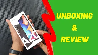 Samsung Galaxy A20 Unboxing & Review | Speed Test | Camera Samples | Features | Hindi