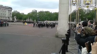 Band of the brigade of Gurkhas, changing of the guard part 2