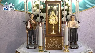 花地瑪聖母堂堂慶彌撒特別進行聖⽅濟各及聖雅仙達的聖像祝福禮及安放聖⼈聖髑(9/10/2022)