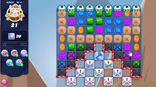 Candy Crush Saga LEVEL 4302 NO BOOSTERS (new version)🔄✅