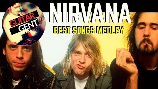 TOP 10 NIRVANA | Their BEST SONGS In A 3-Minutes Guitar MEDLEY!