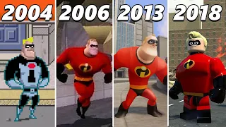Evolution Of The Incredibles Games 2004-2018