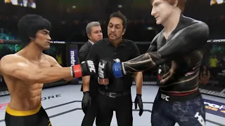 Bruce Lee vs. Hobbit Bilbo - EA Sports UFC 3